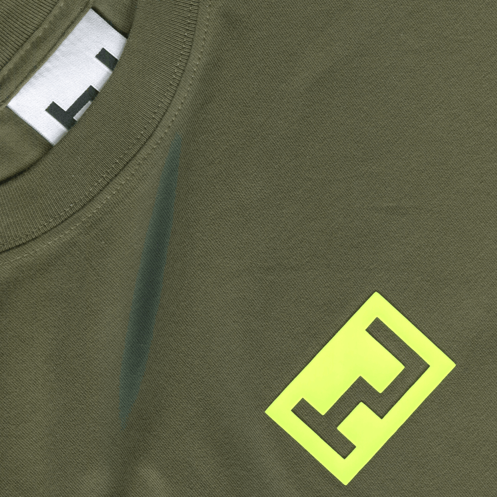 Hyperdub Logo T-Shirt - Khaki
