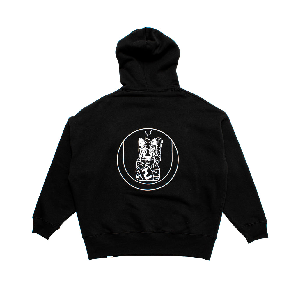 Hyperdub - 3rd Ear Cat - Embroidered Hoodie