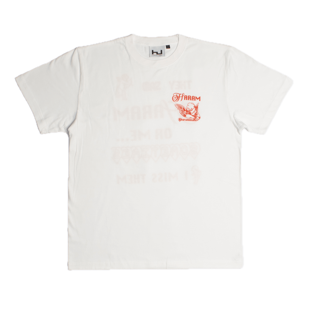 DJ Haram - 'Haram or Me?' White T-Shirt