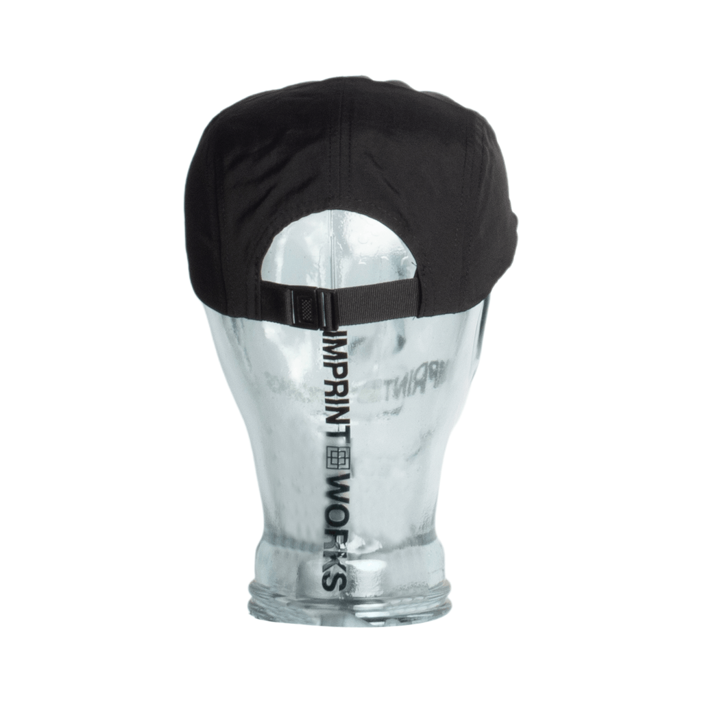 Hyperdub - 5 panel cap - Black logo Back