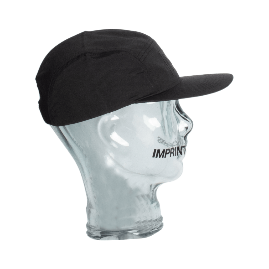 Hyperdub - 5 panel cap - Black logo Side