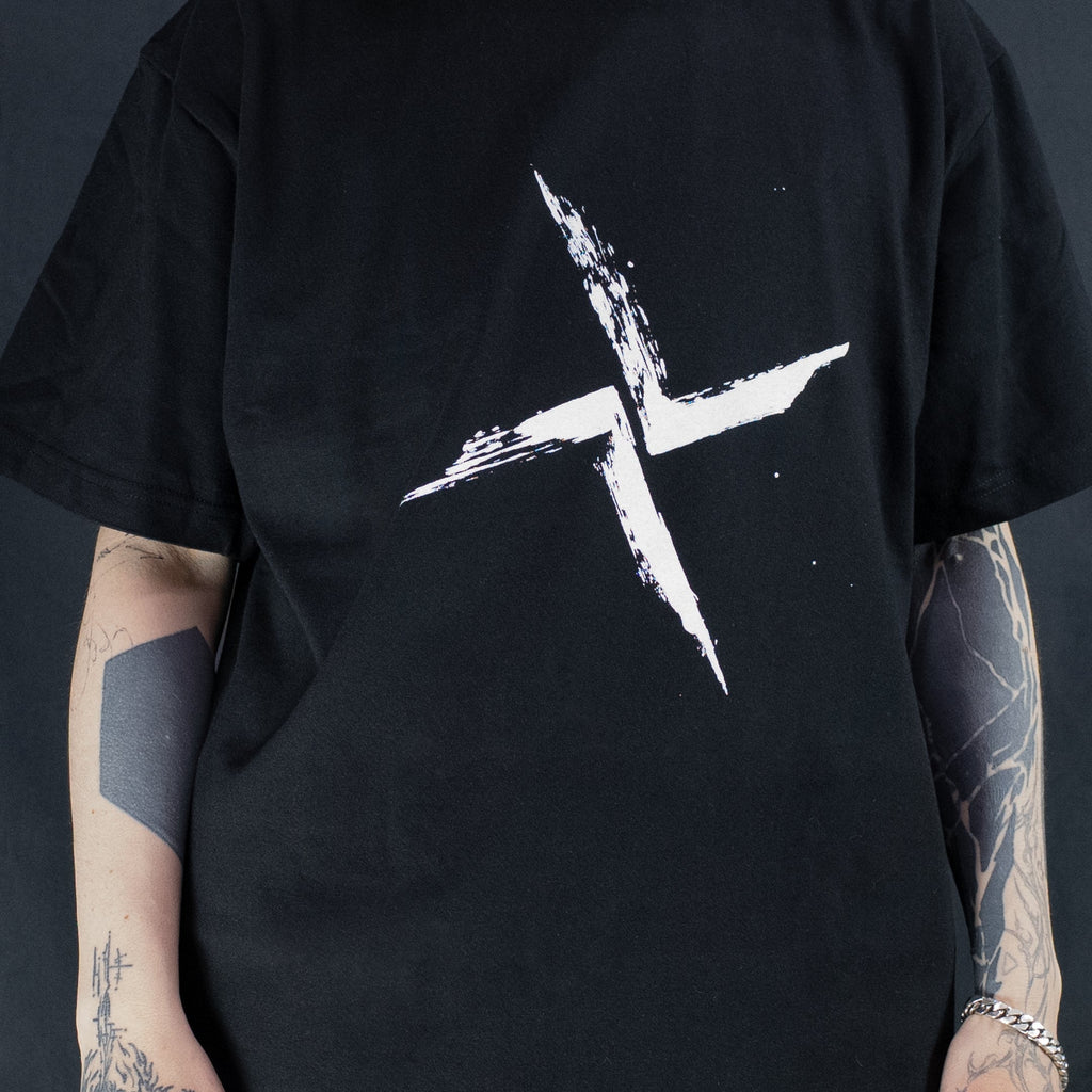 Burial - T-shirt à logo - Noir
