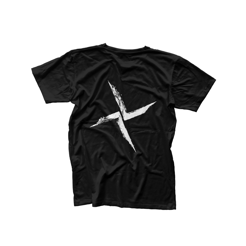 Black Burial Back Logo T-Shirt