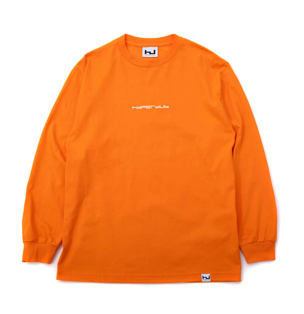 Hyperdub Orange Long Sleeve T-Shirt