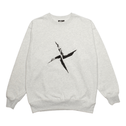 Burial - Embroidered Ash Sweatshirt