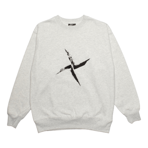 Burial - Embroidered Ash Sweatshirt