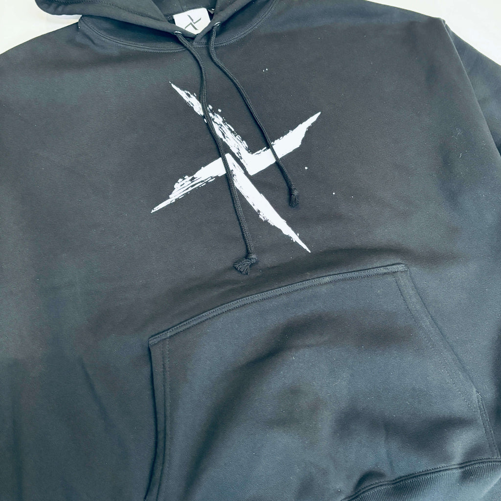 Burial - Black Logo Hoodie