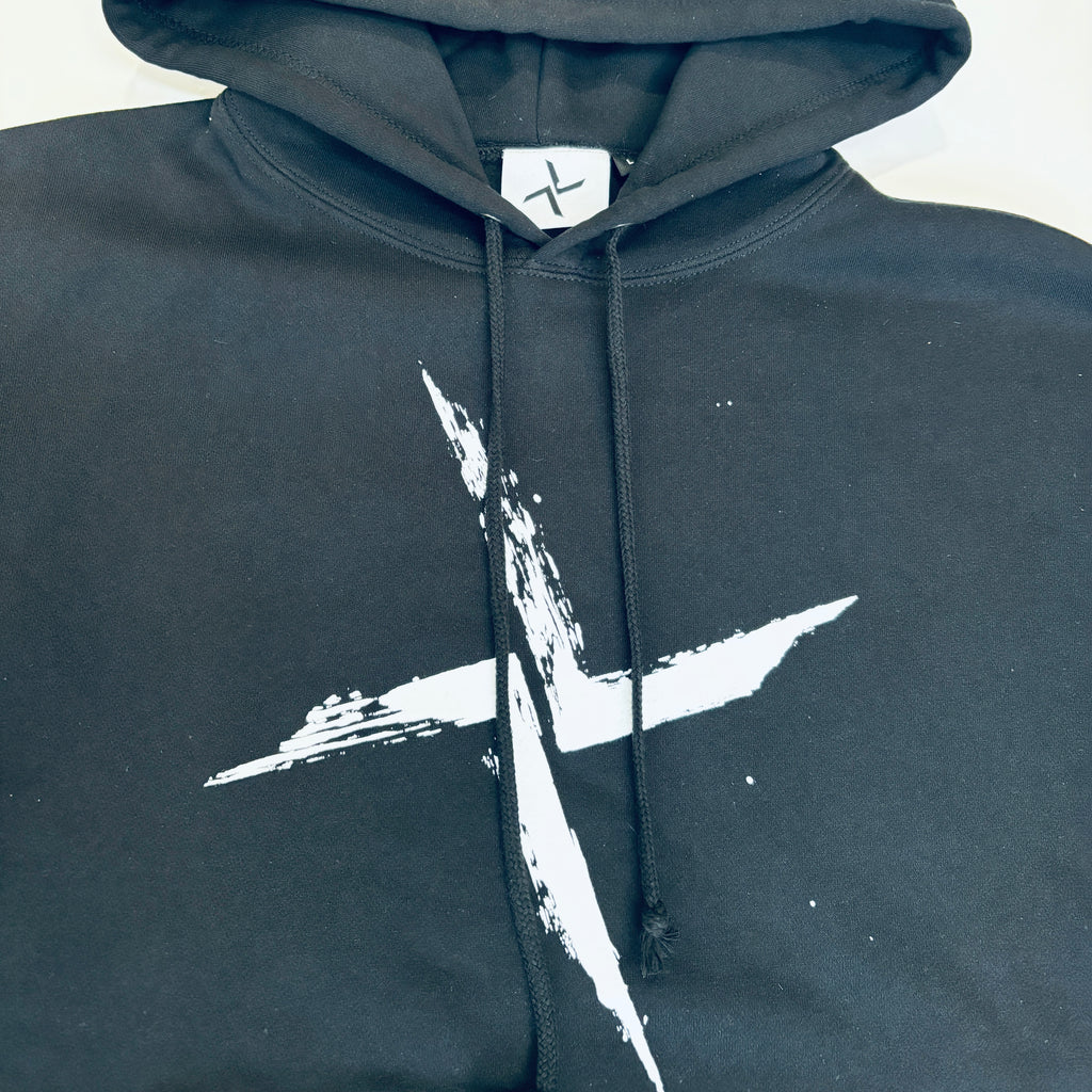 Burial - Black Logo Hoodie