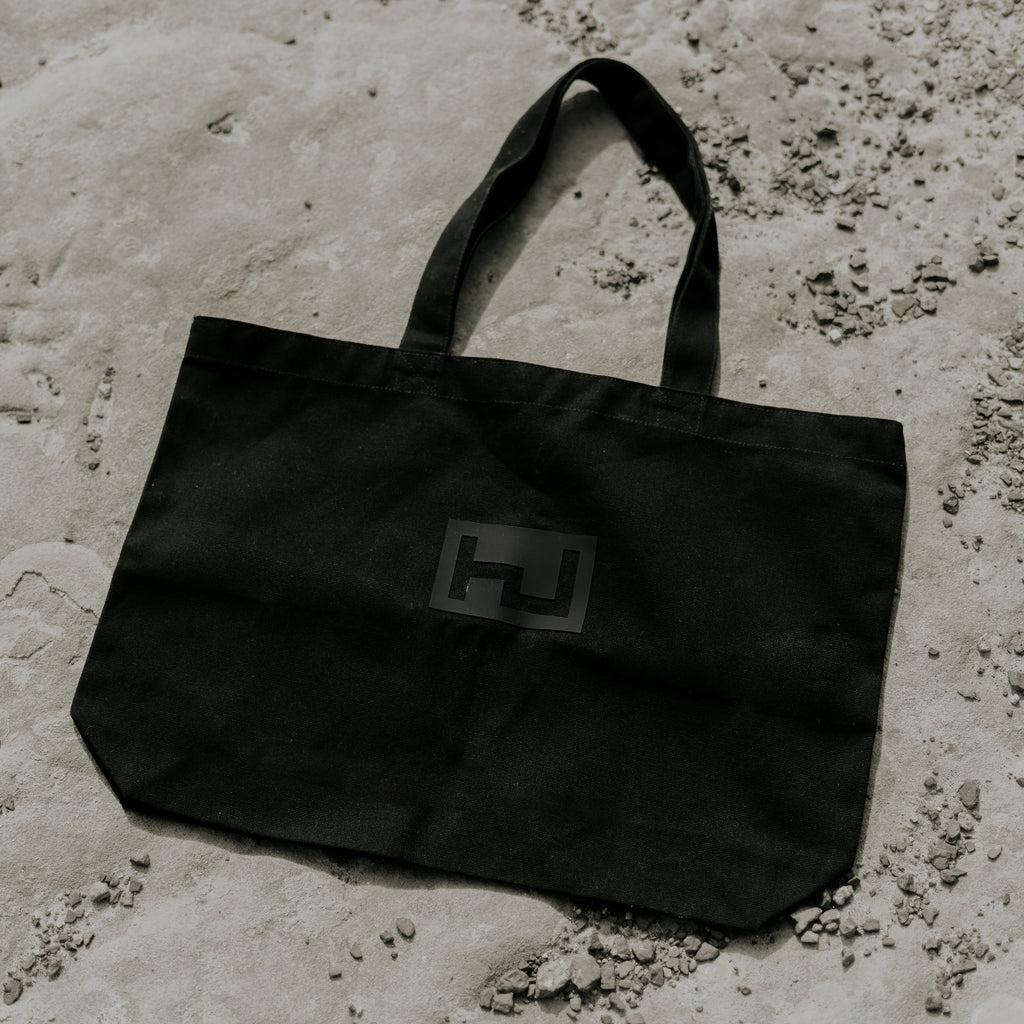 Hyperdub - Heavyweight Black Canvas Tote