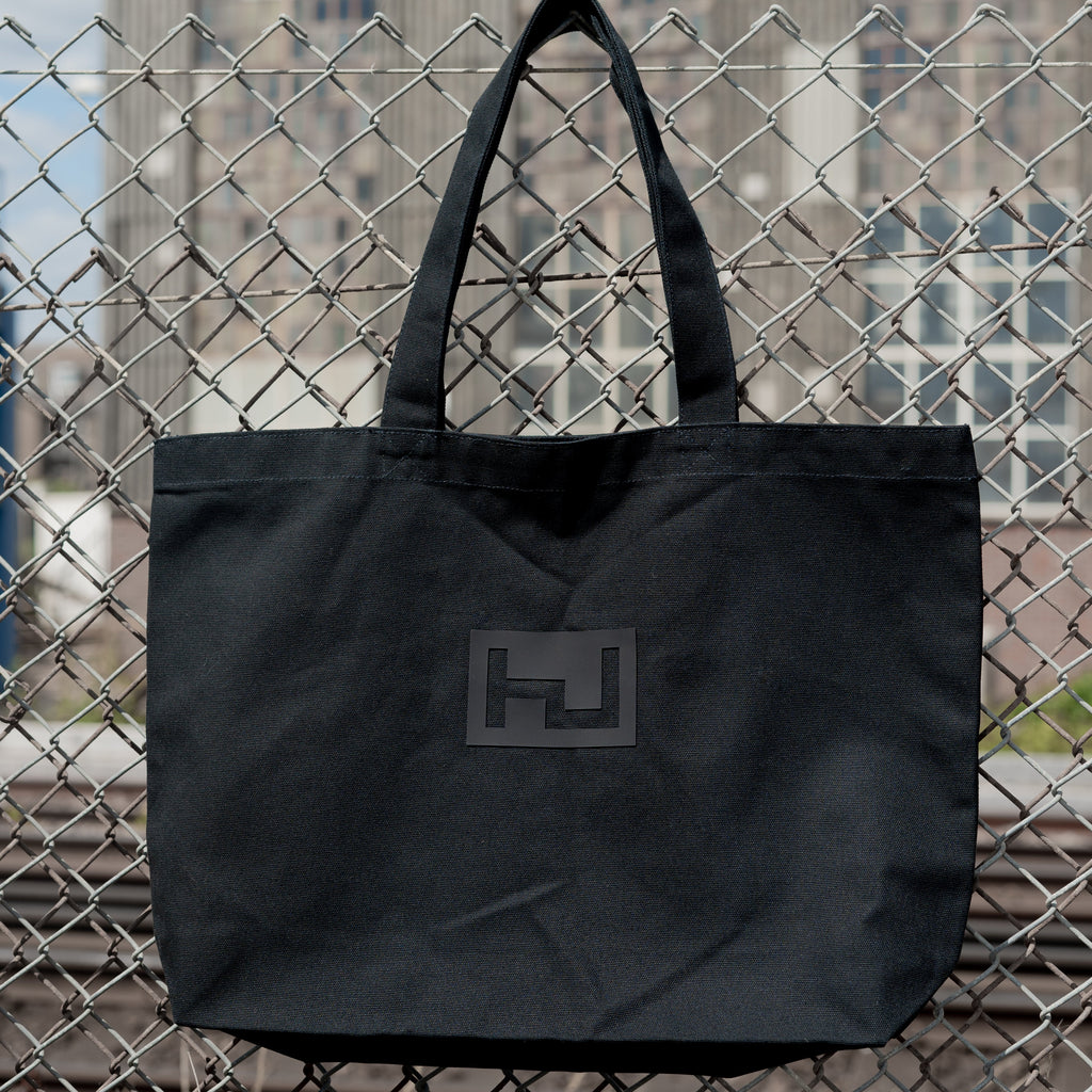 Hyperdub - Heavyweight Black Canvas Tote