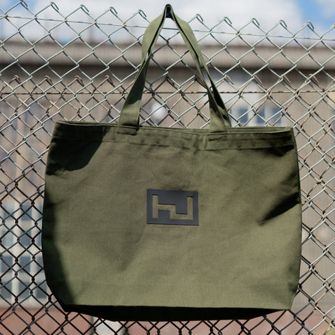 Hyperdub - Heavyweight Green Canvas Tote