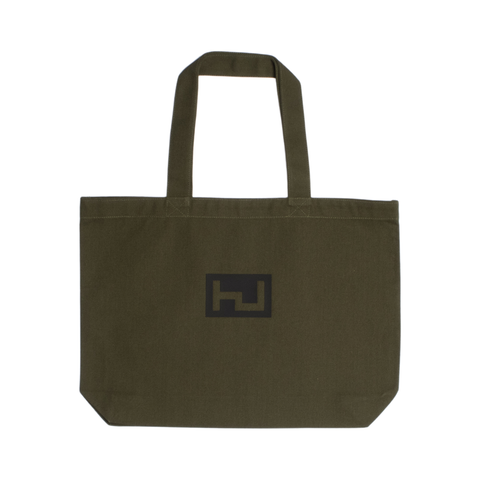 Hyperdub - Heavyweight canvas Tote (Green)