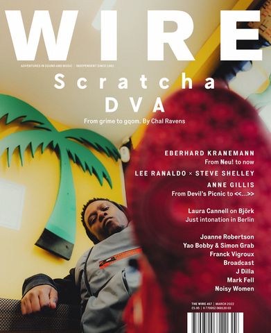 Scratcha on the cover of the Wire this month